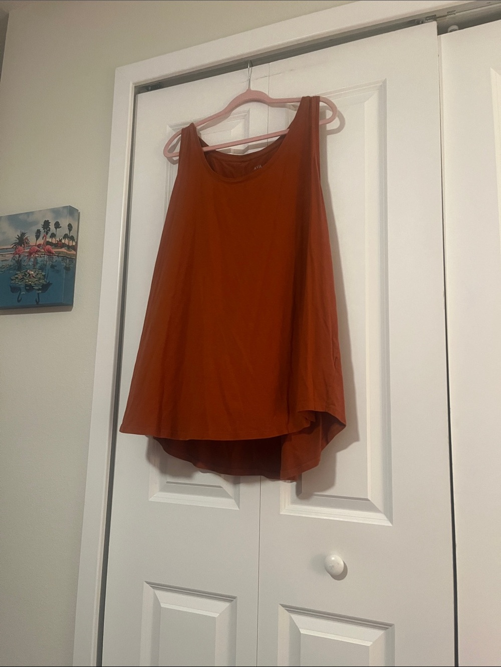Ava & Viv Rust tank top